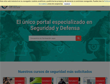 Tablet Screenshot of emprendeseguridad.com